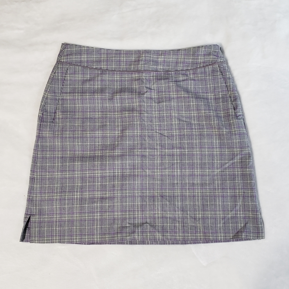 Plaid Miniskirt